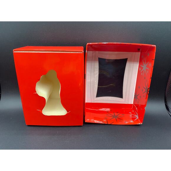 Belleek Santa Christmas Ornament Irish Porcelain Original Box - Picture 7 of 8